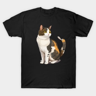 I Love You My Lady Cat - Love Cute Cats T-Shirt